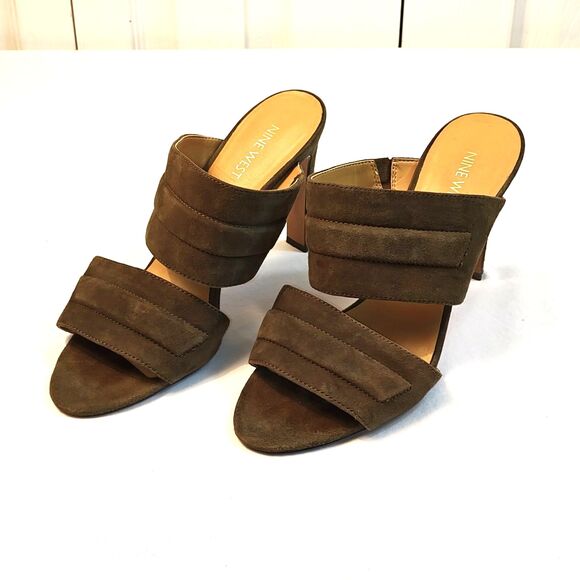 Nine West Shoes - Extremely RARE Women's Nine West Ultima Suede Dress Pump Slip-On Heels US Size 9